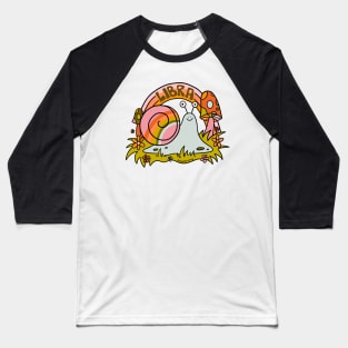 Libra Snail Baseball T-Shirt